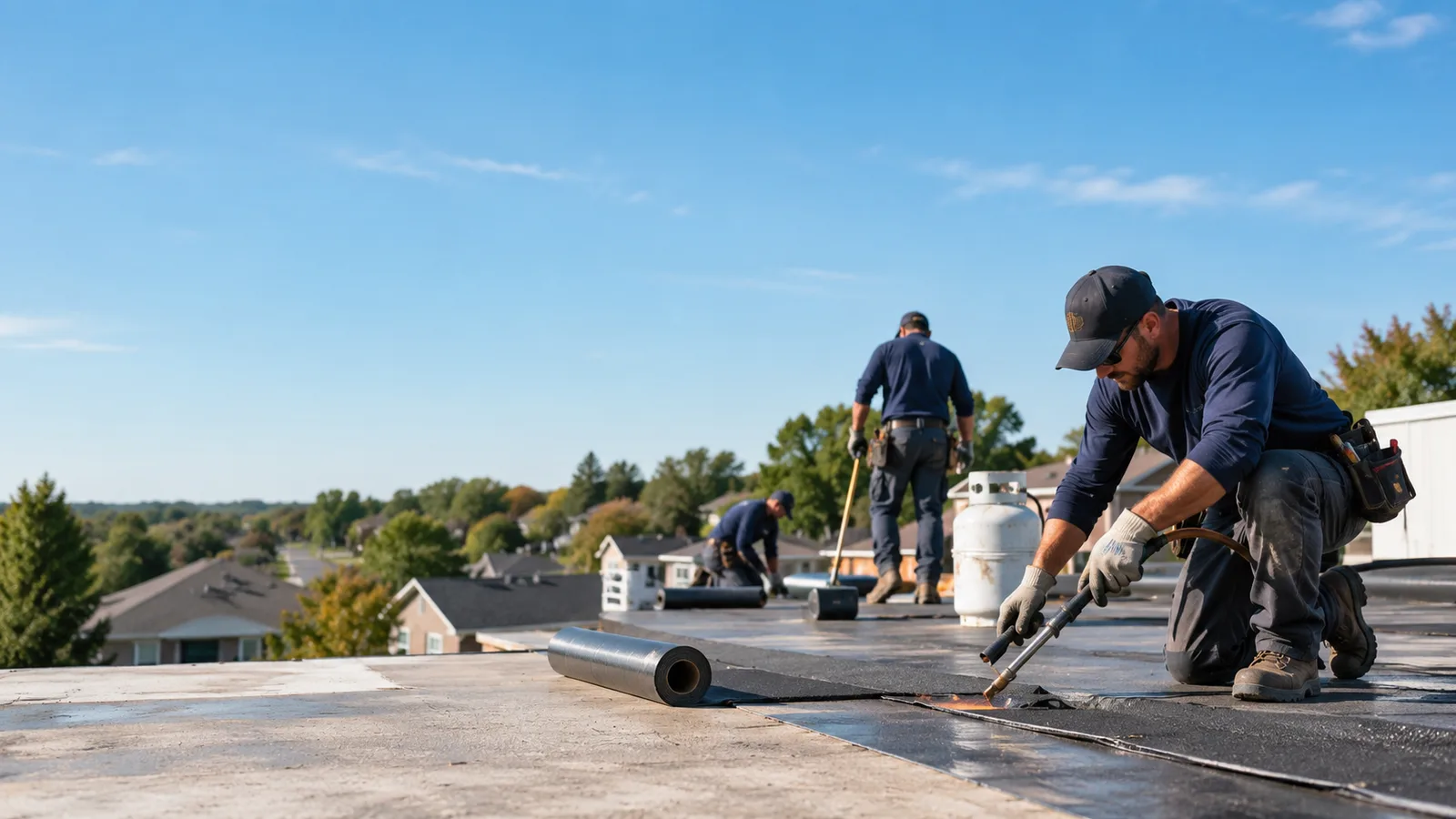 Flat Roof Leak Repair providers in Purlear, NC